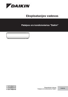 FTXP50-71N_Operation manual_3PLT511999-8Q_Lithuanian download